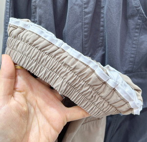 Vêtements pour enfants, vêtements pour bébés garçons, pantalons courts, pantalons amples en coton kaki uni, pantalons cargo amples pour enfants 2026 - Product Image 6
