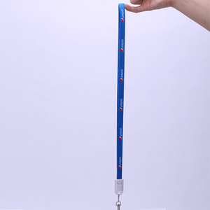 3 In 1 Aangepaste Snel Opladen Nylon Lanyard Vlecht Afscherming Mobiele Telefoon Compatibel <span class=keywords><strong>Micro</strong></span>-<span class=keywords><strong>Usb</strong></span> Type-C Data Kabel Ketting Ontwerp - Product Image 2