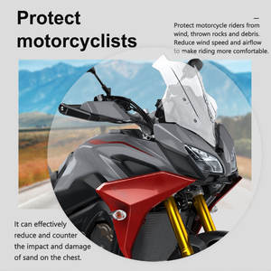 XXUN <span class=keywords><strong>Accessoires</strong></span> Moto Pare-Brise Pare-Brise Déflecteur de Vent pour Yamaha MT-09 MT 09 MT09 FJ09 Traceur <span class=keywords><strong>900</strong></span> <span class=keywords><strong>GT</strong></span> 2018 <span class=keywords><strong>2019</strong></span> 2020 - Product Image 3