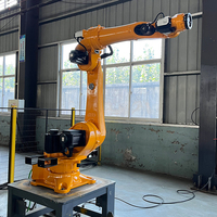 Robot Penanganan Industri 6 Axis, Beban Angkut 220kg, Jangkauan 3200mm, Lengan Robot untuk Palletizing, Pemuatan, Pembongkaran, dan Transfer Material