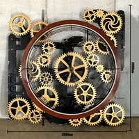 Sculpture en fer forgé personnalisable (couleur/design) – Décoration steampunk artisanale pour hôtel, maison, bureau