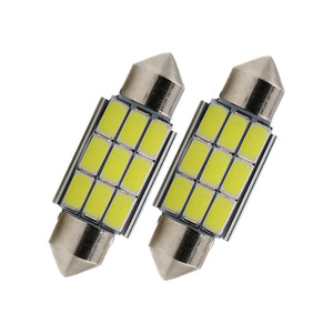 Luz de lectura interior para coche de alto brillo, decodificador 5730, 31mm, 36mm, 39mm, luz de matrícula, faro de doble punto. - Product Image 5