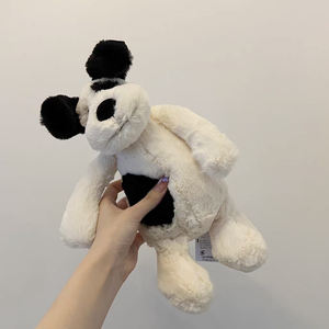 2025 Venta caliente lindos juguetes de animales de peluche perro pirata en sombrero de punto muñeco personalizado de peluche cachorro para la hora de acostarse compañero para regalos ideales - Product Image 4