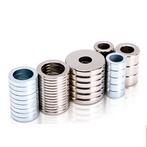 Hochleistungs-Permanent starke große große NdFeb-<span class=keywords><strong>Ring</strong></span> magnete 50mm N45 N52 radial diametral magnetisiert - Product Image 4
