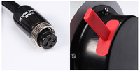 Kit de motorisation électrique pour fauteuil roulant 24v, 200w, moteur à balais avec contrôleur, Joystick