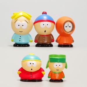 5 nuevas figuras de acción de juguete modelo de plástico de South Park Crass Kid Crap Kid Paradise Car <span class=keywords><strong>Driver</strong></span> Frozen personajes ornamento - Product Image 1