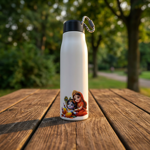 Bouteille d'eau en métal personnalisée Liviya Mahadev Shiv Design pour la remise des diplômes, le Nouvel An, Noël et la rentrée scolaire - Product Image 4