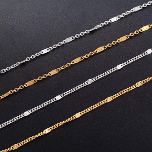 Zarif Paslanmaz Çelik Kolye Rolo Lehçe O Zincir Kadın Erkek Metal Ince Gerdanlık Gümüş ve Altın Renk Boyun Takı - Product Image 3