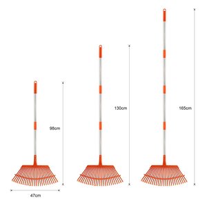 Maniglia regolabile pulizia rapida del <span class=keywords><strong>giardino</strong></span> in acciaio con foglia di prato - Product Image 2