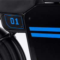 Nouvelle Arrivée Scooter Électrique Rétro Adulte à Pneus Larges, Style Sportif et Vintage, Moteur Arrière, Batterie au Lithium