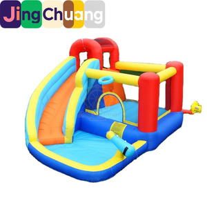 <span class=keywords><strong>Castillo</strong></span> Inflable Acuático, Trampolín Infantil, Tobogán para Parque Acuático, <span class=keywords><strong>Castillo</strong></span> Inflable, Juguetes Pequeños y Medianos para <span class=keywords><strong>el</strong></span> Hogar - Product Image 4