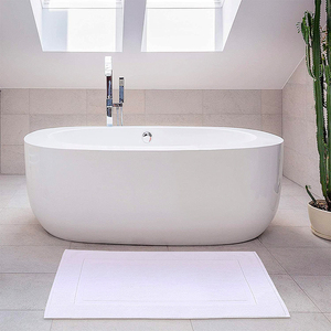 <span class=keywords><strong>Tapis</strong></span> <span class=keywords><strong>de</strong></span> bain rond en coton, extra absorbant, 100%, lavable en Machine, pour la douche et la salle <span class=keywords><strong>de</strong></span> bain, moquette <span class=keywords><strong>de</strong></span> <span class=keywords><strong>sol</strong></span> - Product Image 3