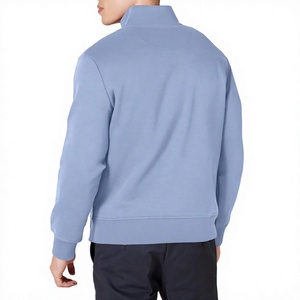 Sweat-shirt décontracté pour homme à demi-zip, durable, coupe confortable, matière douce, idéal pour la superposition saisonnière - Product Image 3