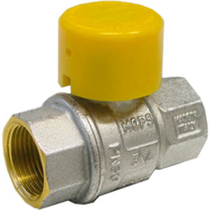 Vanne à boisseau sphérique à gaz manuelle F/F avec capuchon scellable 2 \ "MOP5 contrôle haute température pour eau et huile OEM personnalisable - Product Image 1