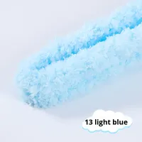 Boneka simulasi putar bulu karang 20mm 1M, boneka buatan tangan DIY bahan padat tebal kualitas tinggi batang Chenille