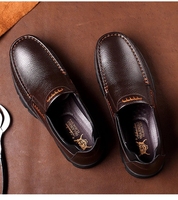 Mocassins de mariage décontractés en cuir faits main pour hommes, à semelle souple, respirants, à enfiler, de luxe, pour affaires et tenues habillées