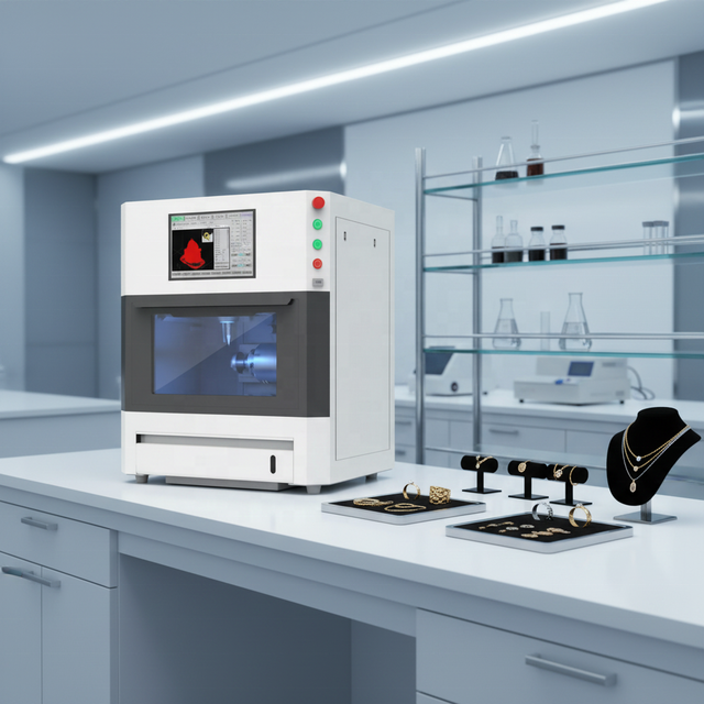 JM410S High-Accuracy CNC Desktop Model Small Vertical Machining Center-Jewelry Engraving & Milling Machine Closed-loop Servo