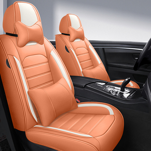 เบาะรถหนังกันน้ำอเนกประสงค์5ที่นั่งสำหรับด้านหน้าและด้านหลังเหมาะสำหรับรถ SUV รถกระบะส่วนใหญ่รถจี๊ป - Product Image 3