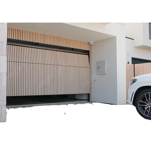 16x7ft 16x8ft 8x7ft Personnalisé Moderne Blanc Grille Design Sectionnel Motorisé Automatique Aérien Coulissant Portes <span class=keywords><strong>de</strong></span> <span class=keywords><strong>Garage</strong></span> Isolées - Product Image 2