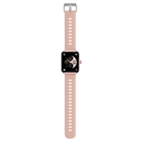 BT Smartwatch GPS Tracker Étanche 350mah Full Touch AMOLED Réponse Appel Sommeil Tracker Forme Carrée avec Boussole de Mouvement