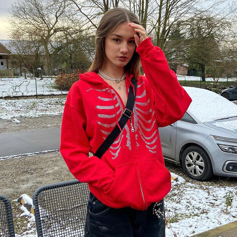 Jaded London Sainted Knit Hoodie y2kグランジ 4ever Knit Hoodie | Jaded London
