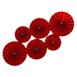 Éventails en papier vietnamiens pour mariage, pendaison de crémaillère, fête de la mi-automne et décorations du Nouvel An - Chine - Product Image 5