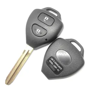 2 button 3 button replacement Remote Key Shell CASE COVER For T-oyota Corolla C-amry Auris TOY43 uncut key