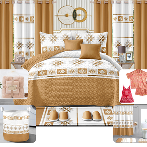 Juego de Dormitorio de Lujo con Cortinas Cubrecamas y Sábanas de Alta Calidad para el Hogar, de Haití, <span class=keywords><strong>Florida</strong></span> y República Dominicana - Product Image 6