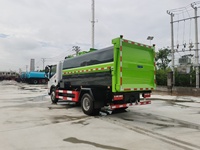 Compacteur de déchets à moteur diesel Blue Plate CLW5075ZZZKDL 143HP avec boîte de vitesses à 6 rapports et décharge par pelle à pousser