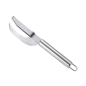 Stainless Steel Heavy Duty <b>Fish</b> Gutting <b>Knife</b> 11cm Blade Household <b>Fish</b> Scaler Kitchen <b>Fish</b> Cleaning Gutting Tool Multi-purpose - Product Image 5