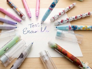 NOVISON Students Gift Hot Selling Kawaii 0.5mm Smooth Writing Cute Gel <b>Pen</b>-Promotional Use Red/Blue/Black Ink - Product Image 4