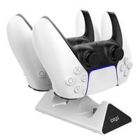 Chargeur double joystick IPEGA PG-P5012 pour manette sans fil PS5, station de charge pour manette de jeu PS5, support pour manette de jeu PS5