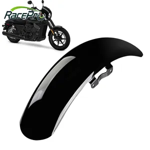 RACEPRO Motorcycle Front Mudguard Fender Cover For Harley Davidson Street XG750 XG500 2015-2017 Black ABS Plastic Cover