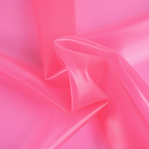 0.25mm Transparente Rosa Borracha Natural Folha De Látex Puro Sexy Látex Borracha Catsuit Tecido Serviço de Processamento Personalizado Disponível - Product Image 1
