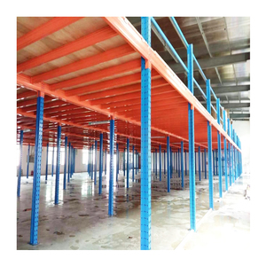 מערכת מדפים בהתאמה אישית, מדפי אחסון במחסן, פלטפורמה בקומה שנייה, רצפת ביניים כבדה, ביניים מפלדה - Product Image 2