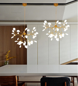 JYLIGHTING <span class=keywords><strong>Plafonnier</strong></span> LED moderne Sputnik Firefly <span class=keywords><strong>G4</strong></span> Luminaire suspendu en acrylique pour la décoration intérieure - Product Image 1