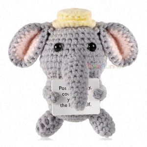Peluche paresseuse au crochet - Énergie positive pour un cadeau de fête des mères, de remise de diplôme, couleur et logo personnalisables, pour tous les âges - Product Image 4
