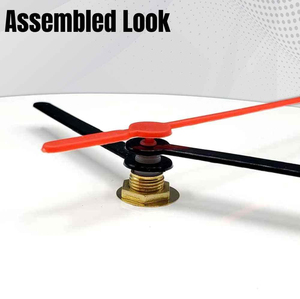 12inch / 30cm thăng hoa MDF đồng hồ tùy chỉnh truyền nhiệt MDF bằng gỗ trống đồng hồ lớp trang trí nội thất Đồng hồ treo tường - Product Image 4