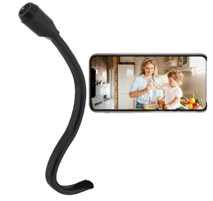 كاميرا أمان صغيرة بدقة 1080 بكسل، لاسلكية تعمل بتقنية واي فاي، للاستخدام الداخلي في المنزل، مع خاصية كشف الحركة - Product Image 1