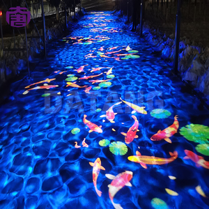 Système de projection d'ondulations d'eau pour les scènes des parcs à thème, les zones de piscine, les jardins des complexes hôteliers et l'éclairage extérieur immersif - Product Image 3