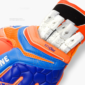 Gants de <span class=keywords><strong>gardien</strong></span> de but de football professionnel pour hommes, protection des doigts, gants de football en latex épaissi pour futbol futebol - Product Image 6