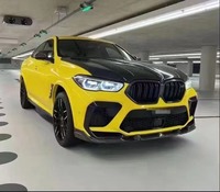Kit de carrocería de fibra de carbono para BMW X6M F96, parachoques delantero, estilo LD, venta al por mayor