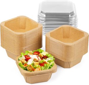 Octagonal Salad <b>Paper</b> <b>Bowl</b>-Disposable Eco-Friendly & Food Grade for Party Occasions - Product Image 1