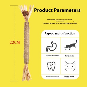 Kapisperum Lafite ecológico insecto Gall fruta mascota masticar juguete Molar mordedura palo campana para gato burlas derivado Polygonum <span class=keywords><strong>Catnip</strong></span> - Product Image 2
