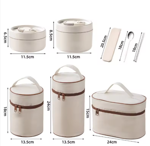 Boîte à lunch isotherme 4 en 1 pour les voyages, l'école, boîte à lunch, boîtes bento, boîte à lunch avec sac - Product Image 6