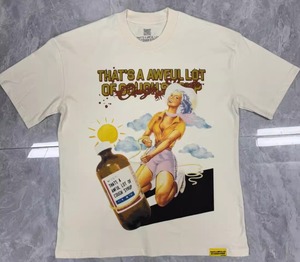 เสื้อยืดคุณภาพสูงขายดี ลายพิมพ์ "THAT'S A AWFUL LOT OF COUGH SYRUP" สไตล์ลำลอง พิมพ์ลายแบบสแกนได้ เสื้อยืดโอเวอร์ไซส์สำหรับผู้ชาย - Product Image 6