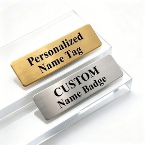 Custom Etched <b>Brushed</b> Aluminum Brand <b>Plate</b> with Mounting Holes for Modern Interior Furniture Decoration - Product Image 5