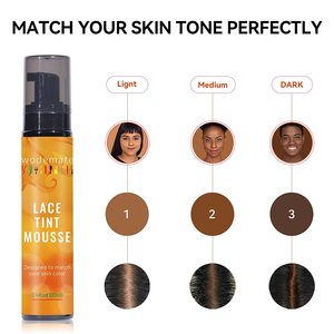 Meilleures ventes : Mousse teintée pour dentelle personnalisée, Spray de fusion à tenue forte, Dissolvant de colle pour dentelle résistant à l'eau, Kits d'installation de perruques sous marque privée - Product Image 6
