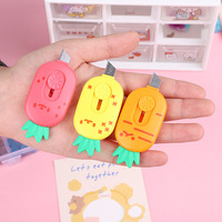 Ju Jia Cartoon Fruit Ontwerp Draagbare Mini Briefpapier Mes Model M 3 Kleuren