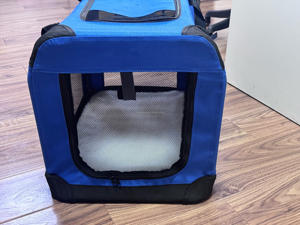 Caja plegable <span class=keywords><strong>para</strong></span> mascotas de transporte de viaje con cesta de malla extensible y <span class=keywords><strong>manta</strong></span> suave y cálida, CAJA PLEGABLE portátil <span class=keywords><strong>para</strong></span> <span class=keywords><strong>perros</strong></span> y gatos - Product Image 4